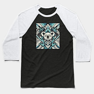 Abstract Animal Koala 2 Baseball T-Shirt